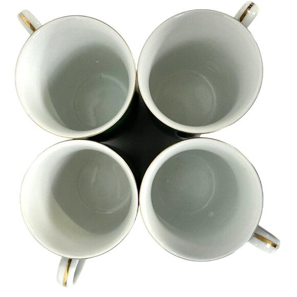 Otagiri Japan Gibson Greeting Cards Vintage Christmas Candle Mugs-Set of 4! - Picture 3 of 9